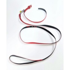 Super Dog Nylon Collar And Leash Set 0.5 Inch